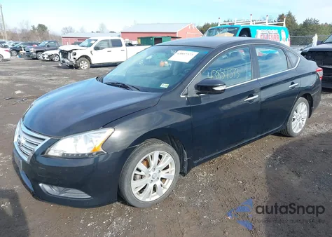 2013 Nissan Sentra Sl z USA, uszkodzony, nr VIN 3N1AB7AP8DL630976